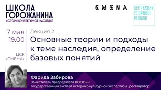 Основные теории и подходы к теме наследия, определение базовых понятий