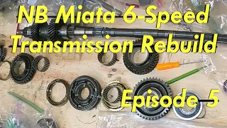 NB Miata 6-Speed Transmission Rebuild - Episode 5 (Disassembly)