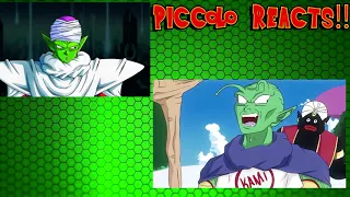 Piccolo reacts to! Piccolo vs Kami RAP BATTLE! (DBZ Parody)