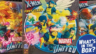 FIRST CLASS Expansion Unboxing for Marvel United X-Men