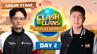 Worlds Warmup Group Stage Day 2 | Clash of Clans | #ClashWorlds