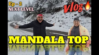 MANDALA TOP 🏔️ || SNOW ❄️ || VLOG 🎦   ~Bhupen_Saikia_Boss