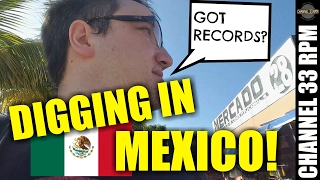 RECORD SHOPPING in Mexico! Cancun flea market and mall | VINYL COMMUNITY