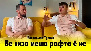 Расход дар Турция😱Дар як хафта чикадар маблаг расход меша?Бе виза меша рафта ё не.