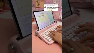 Samsung tablet typewriter keyboard 😍 galaxy tab S9 | Penly app | digital planner