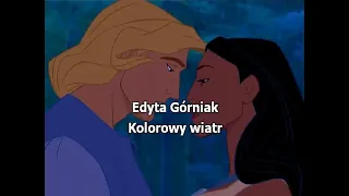 Edyta Górniak - Kolorowy wiatr * karaoke * (z filmu "Pocahontas")