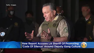 New Report Accuses LA Sheriff Of Promoting ‘Code Of Silence’ Around Deputy Gang Culture