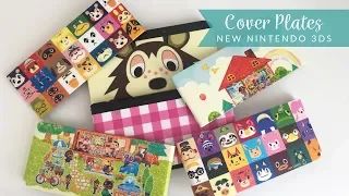 New Nintendo 3DS Plates - Animal Crossing
