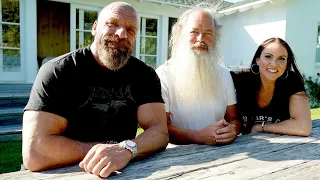 The Game meets with music icon Rick Rubin in Malibu: Triple H's Road to WrestleMania