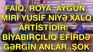 XƏBƏR BUCAĞI - FAİQ, RÖYA, AYGÜN, MİRİ YUSİF NİYƏ XALQ ARTİSTİDİR!