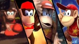 Evolution of Diddy Kong (1994 - 2018)