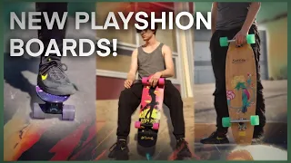 The BEST longboard UNDER $100!?! | 3 New Boards from Playshion!