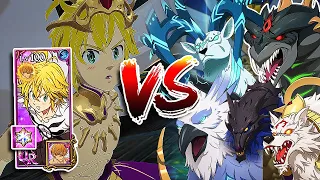 TRUE AWAKEN DEMON KING MELIODAS VS ALL DEMONIC BEAST IN GAME?! CURRENT PVE GOD! [7DS: Grand Cross]