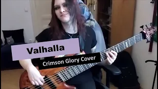 Crimson Glory - Valhalla  - Bass Playthrough / Bass Cover