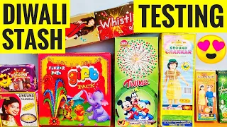 DIWALI CRACKERS TESTING 2020 | DIWALI KE PATAKHE TESTING | DIWALI FIRECRACKERS TESTING |DIWALI STASH