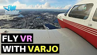 MSFS | VR WITH THE VARJO AERO!