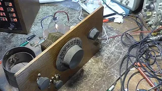 TESTING A 1912 STYLE RADIO