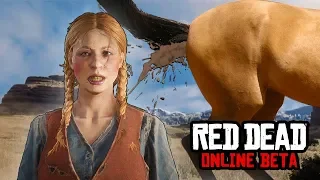 RED DEAD ONLINE! SILLY MOMENTS & RACING! || RDR2 Online || PS4 (Funny Moments)