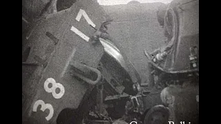 Collision between 3817 and 6003,  Geurie,  NSW in 1963.