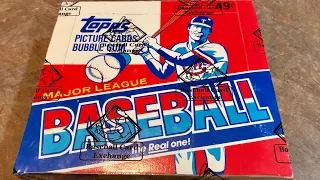 1981 TOPPS CELLO BOX OPENING!  Throwback Thursday