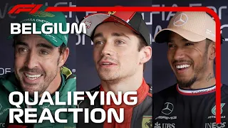 Drivers React After Qualifying | 2023 Belgian Grand Prix