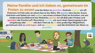 Was machst du in deiner Freizeit /Freizeitaktivitäten /Free time activities in German