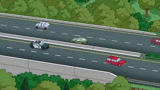 Family Guy - We've got a red station wagon blasting "Panama"