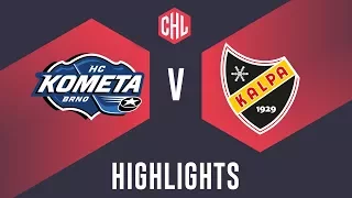 Highlights:  Kometa Brno vs. KalPa Kuopio