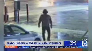 Violent sexual assault suspect at large in Southern California