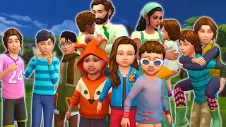 5 children & 5 toddlers! // How hard can it be to raise 10 kids in the sims 4?