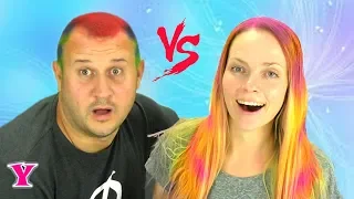 3 ЦВЕТА ВОЛОС ЧЕЛЛЕНДЖ 3 Hair Color Challenge МЫ Рисуем ВЫ Голосусете НОВЫЙ КРЕЙЗИ 3 маркера челендж