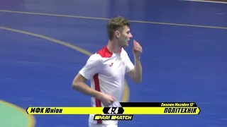 Огляд матчу I МФК Юніон 6 4 Політехнік І 11 12 2021 І Parimatch Друга Ліга Futsal