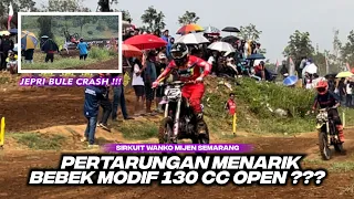 LANTIAN JUAN BEBEK MODIF OPEN MOTO 2 || GRASSTRACK ID OPEN 2024 SIRKUIT MIJEN SEMARANG