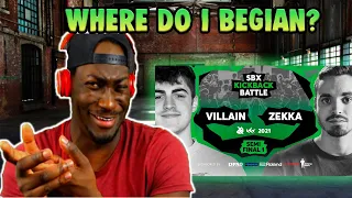 This Man Said He's The Over Cat LMAO - Zekka vs Villain SBX semi's reaction