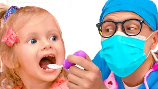 Kids Song about Dentist + Maya and Mary Nursery Rhymes & Kids Songs