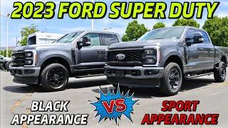 2023 Ford F250 & F350 Black Appearance VS Sport Appearance: Before You Order A 2024, WATCH FIRST!