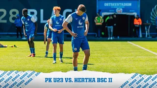 💬 PK nach dem U23-Spiel gegen Hertha BSC II | Regionalliga Nordost⚽
