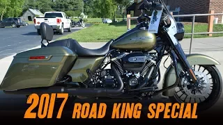 2017 Harley-Davidson® FLHRXS - Road King® Special Olive Gold