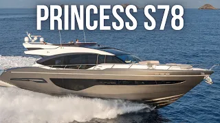 Flybridge or Sport Cruiser? Why Not Both! | Princess S78 Yacht Tour