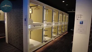 20USD cheapest capsule hotel in Tokyo |Ariake Bay Hotel|