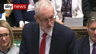 Jeremy Corbyn says Theresa May must 'move her red lines'