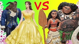 Moana & Beauty and the Beast Movie Dance Competition featuring Moana, Belle, Beast, Maui, & Pua!