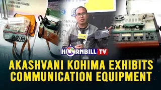 AKASHVANI KOHIMA EXHIBITS 60 YRS OLD COMMUNICATION EQUIPMENTS