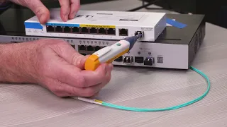 Testing SFP / QSFP Transceivers with the FiberLert™ Live Fiber Detector by Fluke Networks