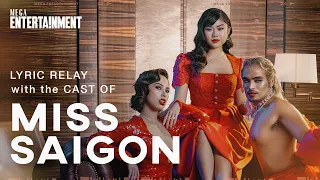 Miss Saigon Stars: Kiara Dario, Abigail Adriano, Seann Miley Moore Play Lyric Relay