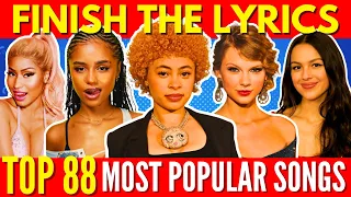 FINISH THE LYRICS - Most Popular Viral TikTok Songs EVER 📀MEGA CHALLENGE📢🎵(♾️ - 2024)