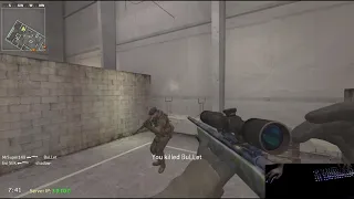 COD 4 Modern Warfare Multiplayer machan sniper mod with Handcam