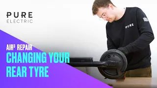 How to change your rear tyre | Pure Air3 e-scooter