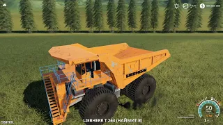 Farming Simulator 2019 mods Liebherr T 264 Mining Dumper