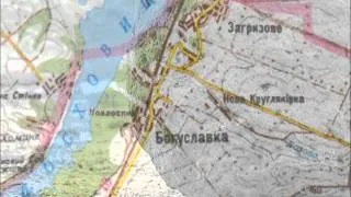 Карта города   Богуславский метеорит